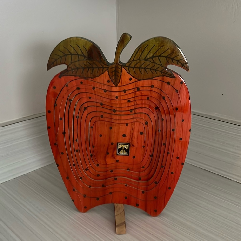 Beautiful Apple art/bowl